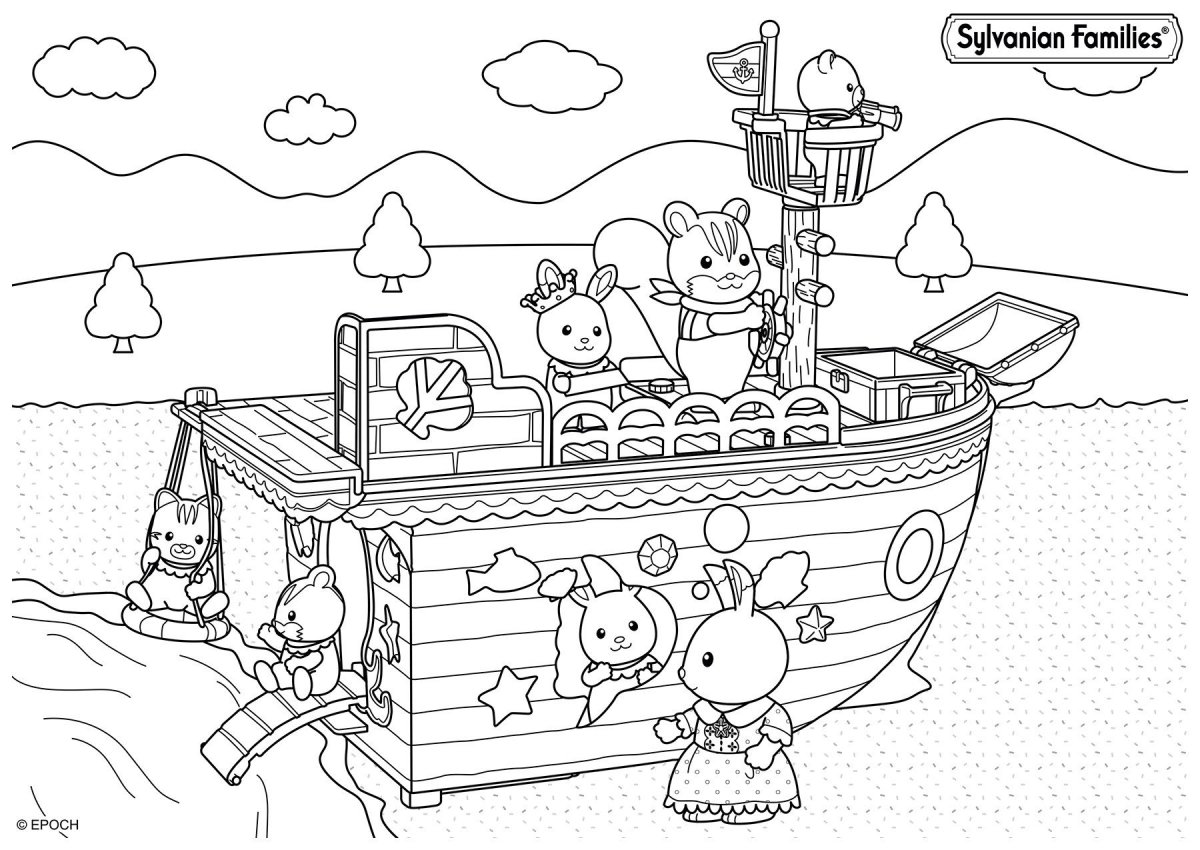 Пряничный домик раскраска для детей