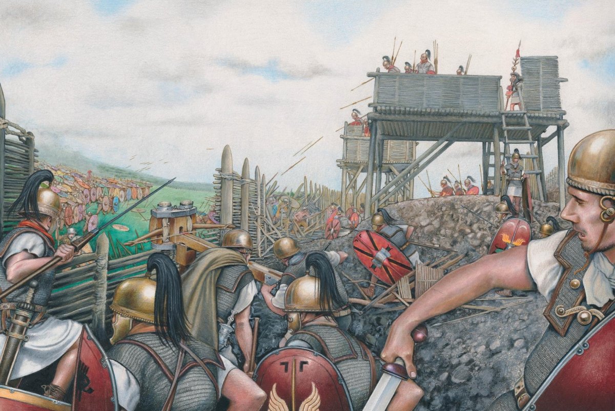 Верцингеторикс битва Юлий Цезарь