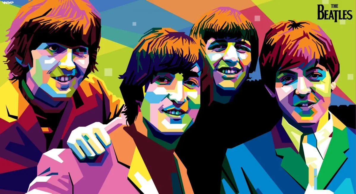 Битлз арт портрет