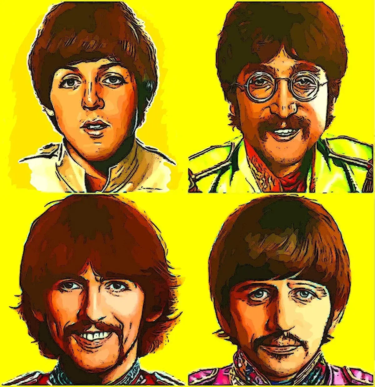 The Beatles cartoon