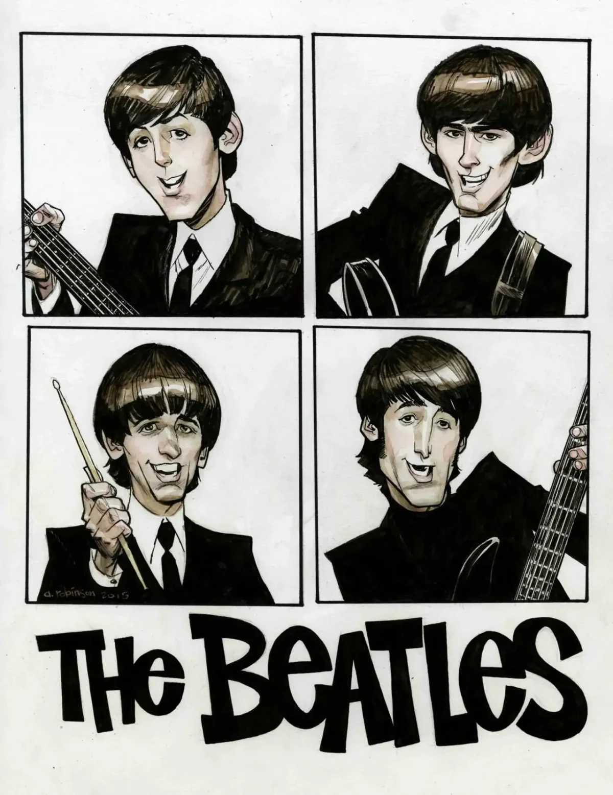 Комиксы Битлз
