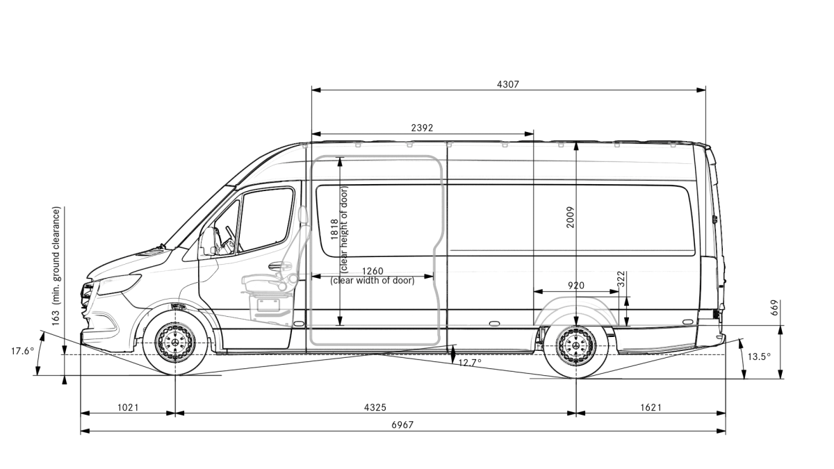 Mercedes Sprinter vector