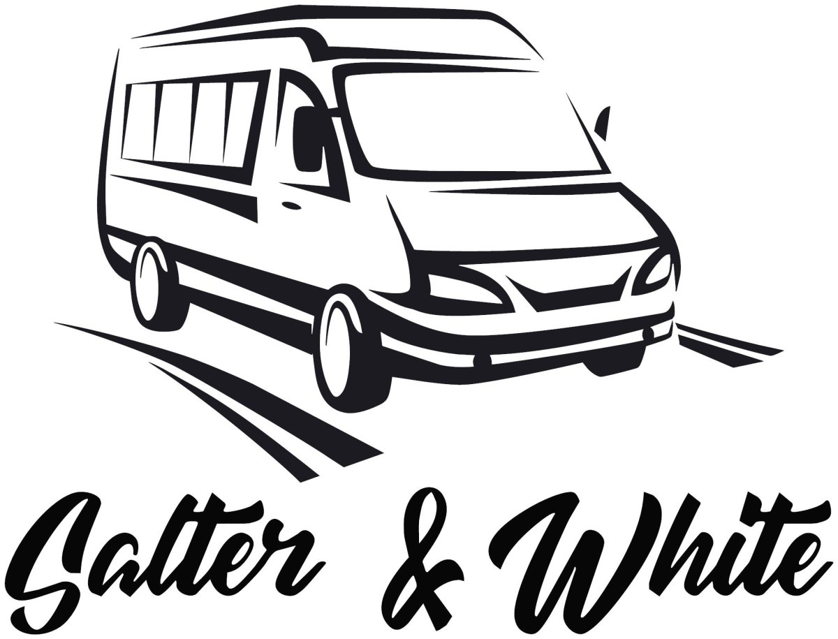 Микроавтобус вектор сбоку