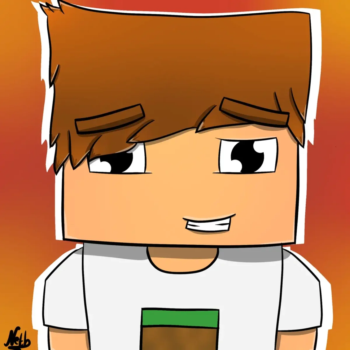 Лололошка арт в полный рост