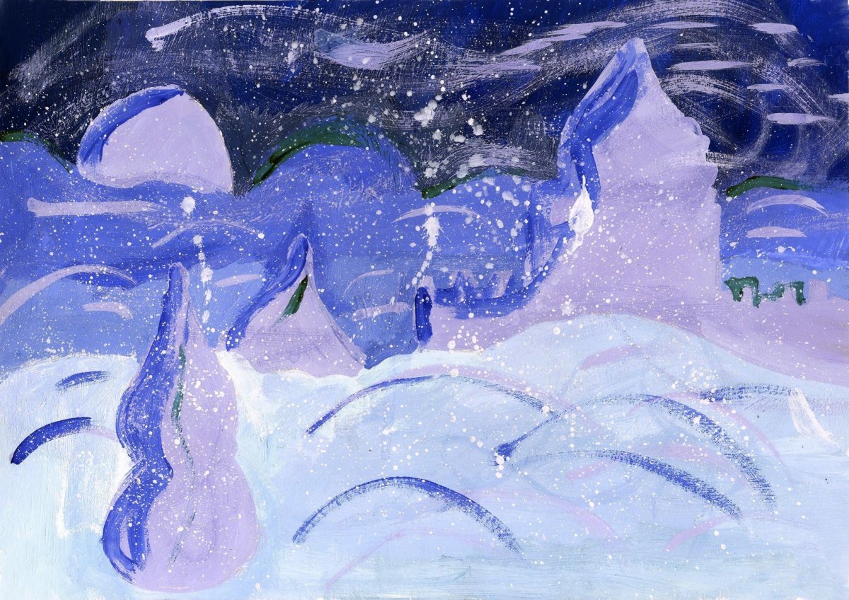 Вьюга для детей