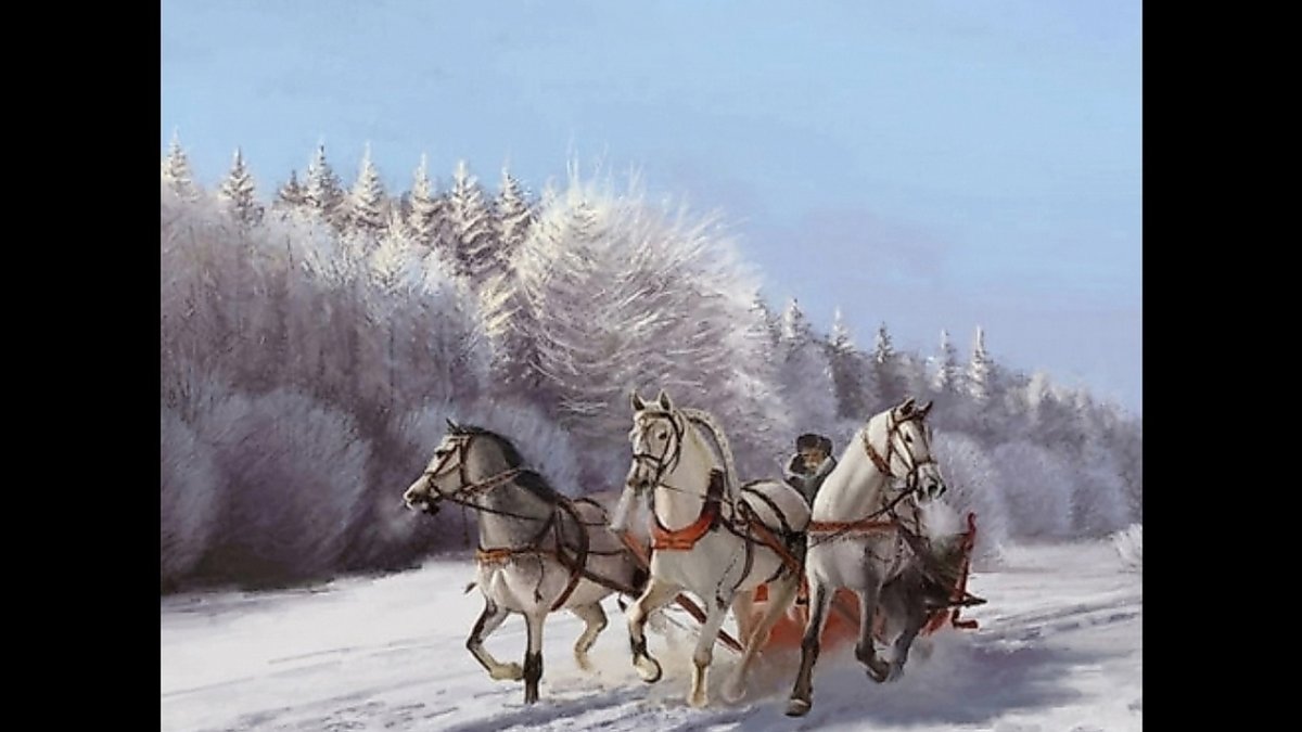 Саврасов зимняя тройка