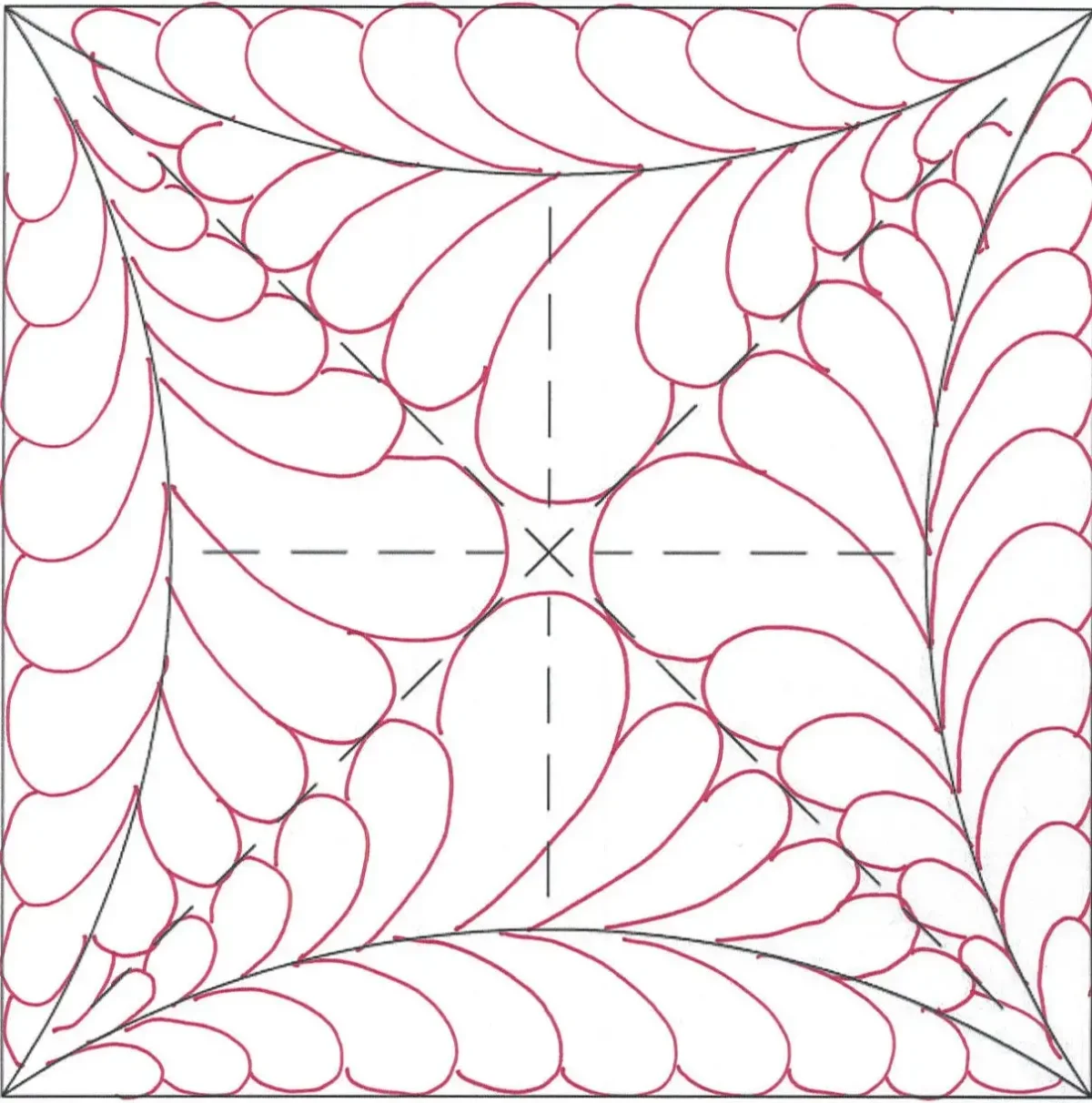 Квилтинг схемы для Стежки