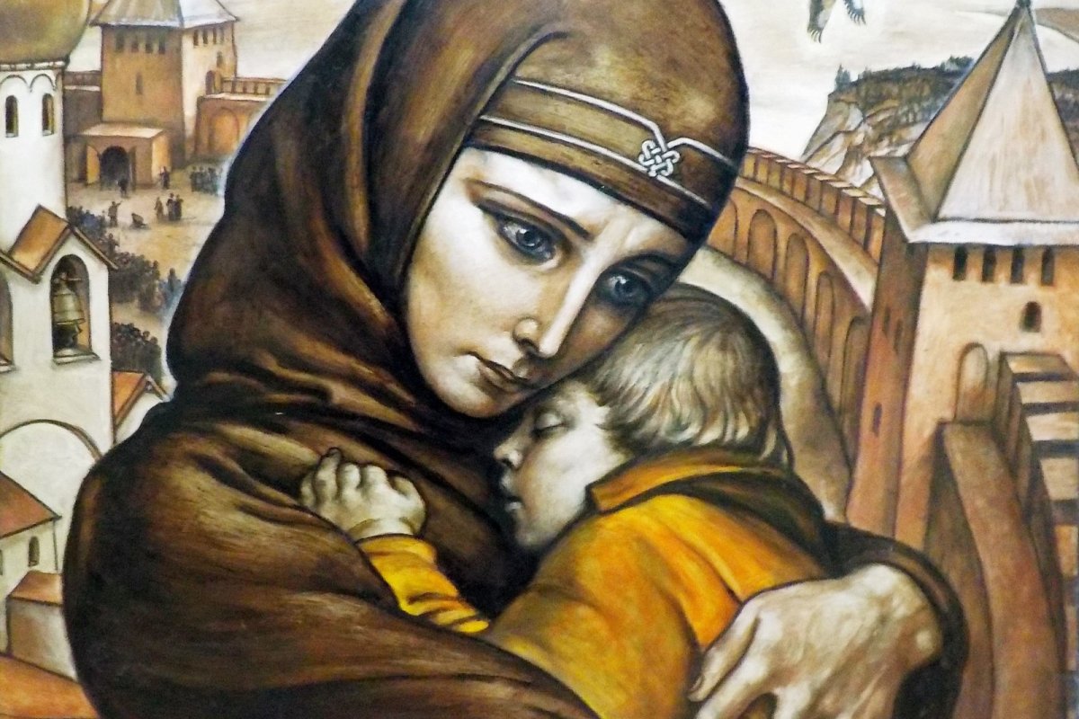 На заре в Путивле причитая