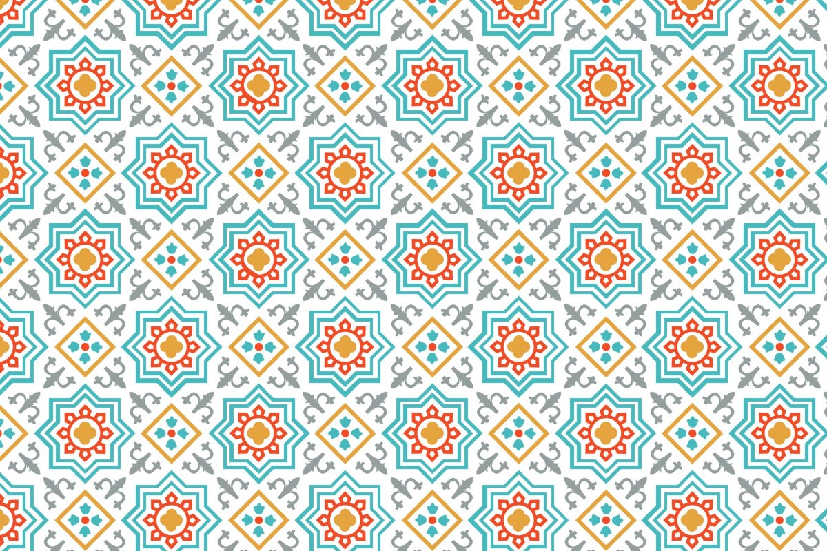 Узор узбекский бесшовный