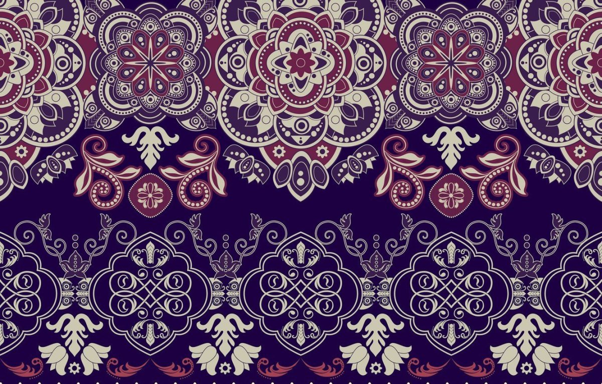Дагестанский орнамент паттерн