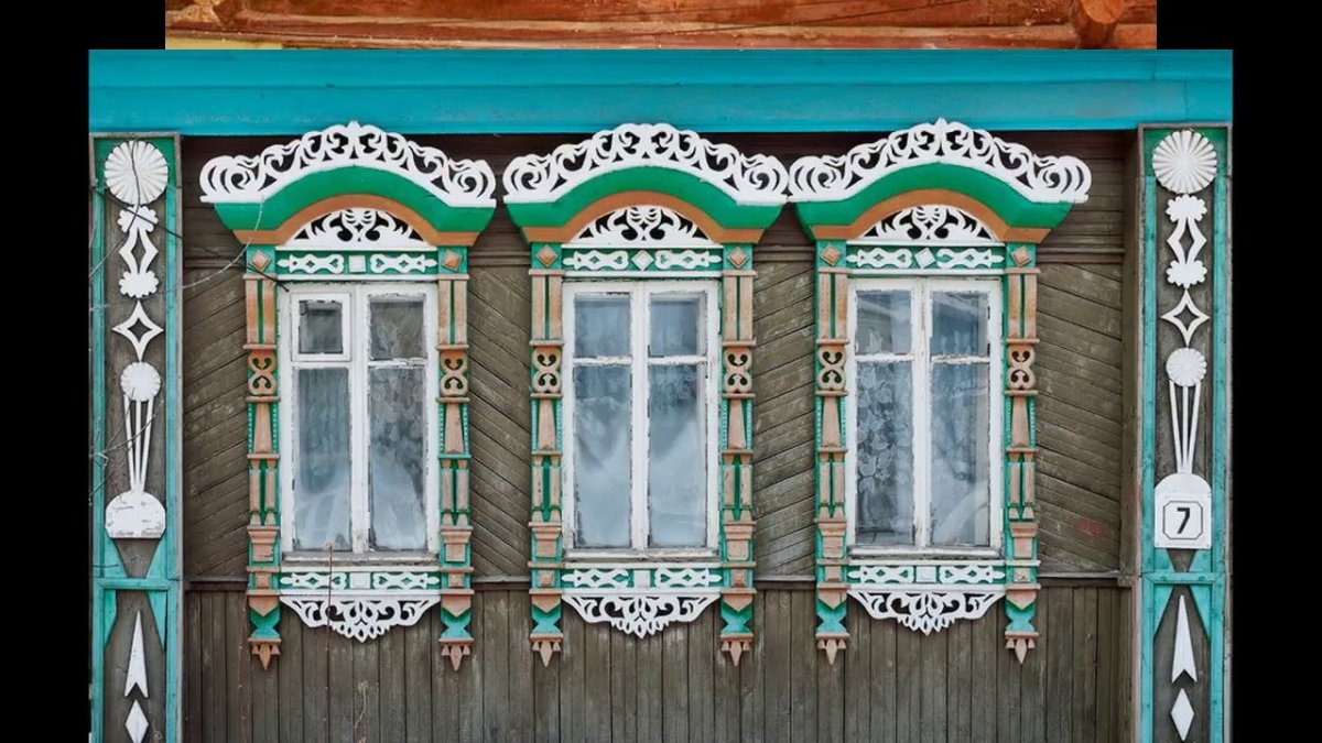 Гороховецкие наличники