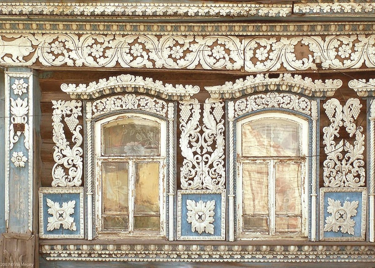 Деревянное зодчество древней Руси наличники