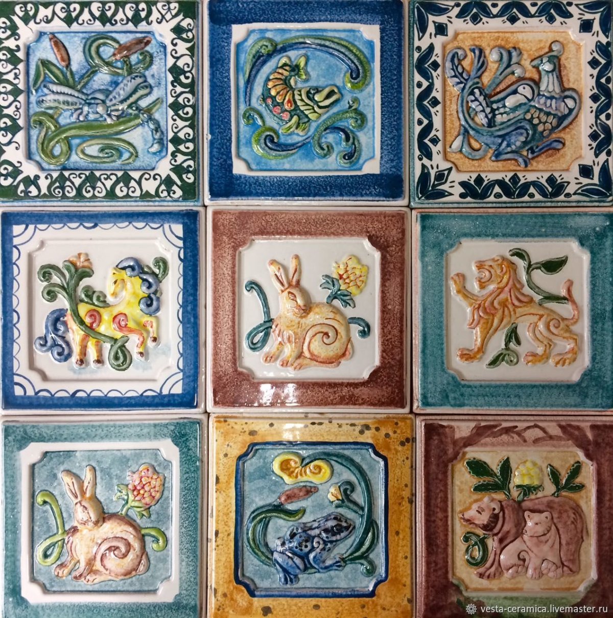 Майолика изразцы