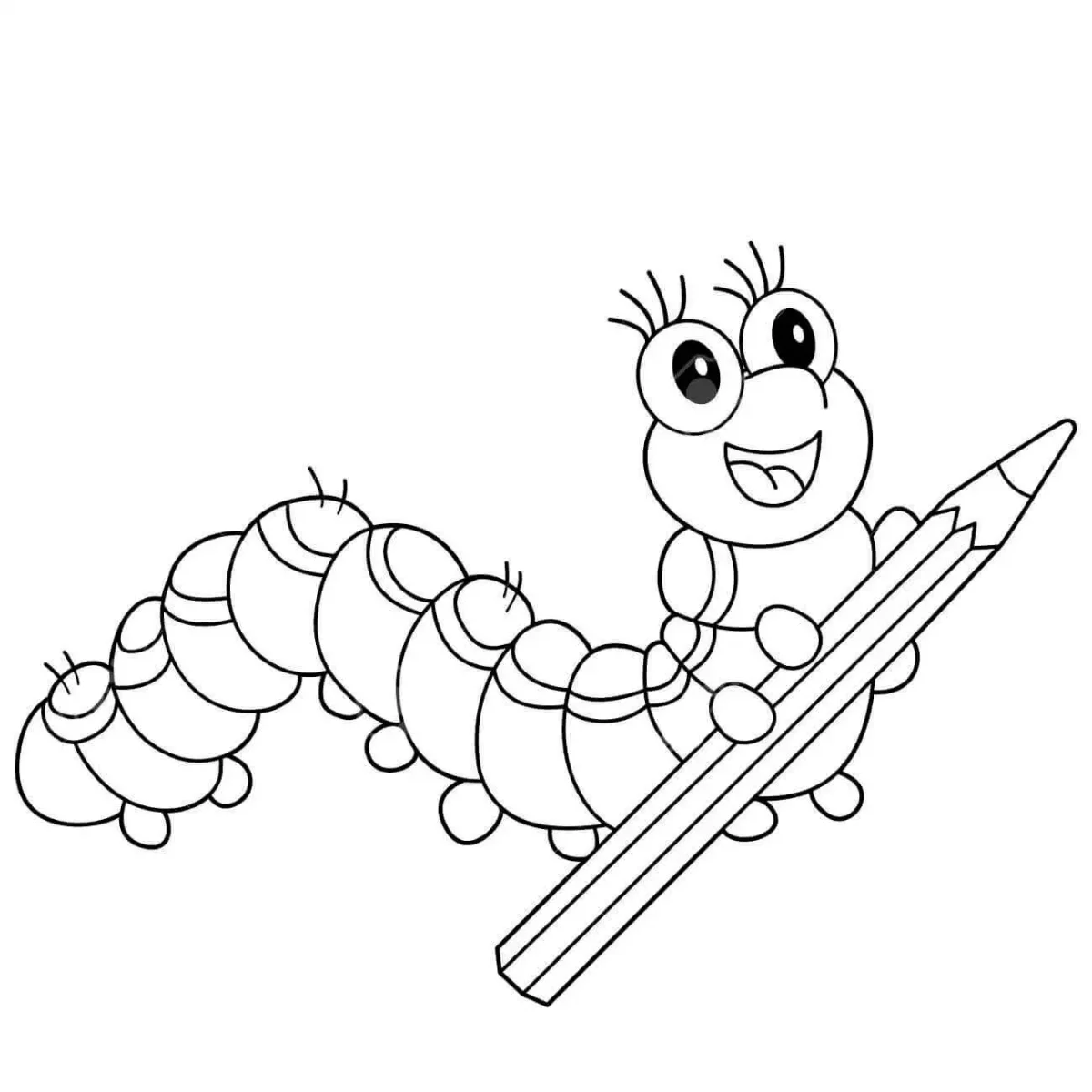 Кактус раскраска для детей