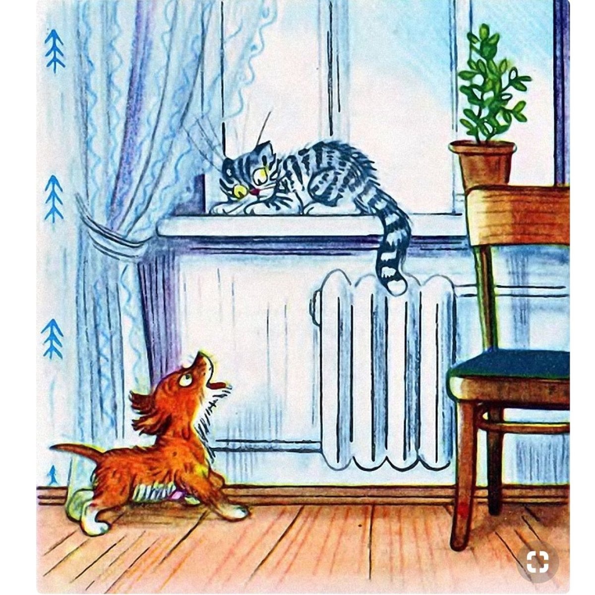 Иллюстрации к сказке кот ворюга