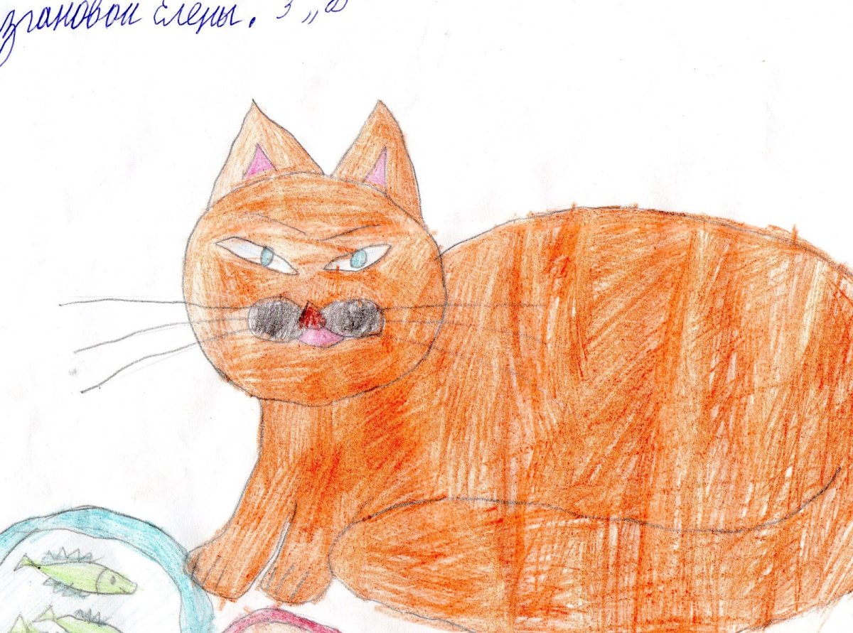 Рисование кот ворюга