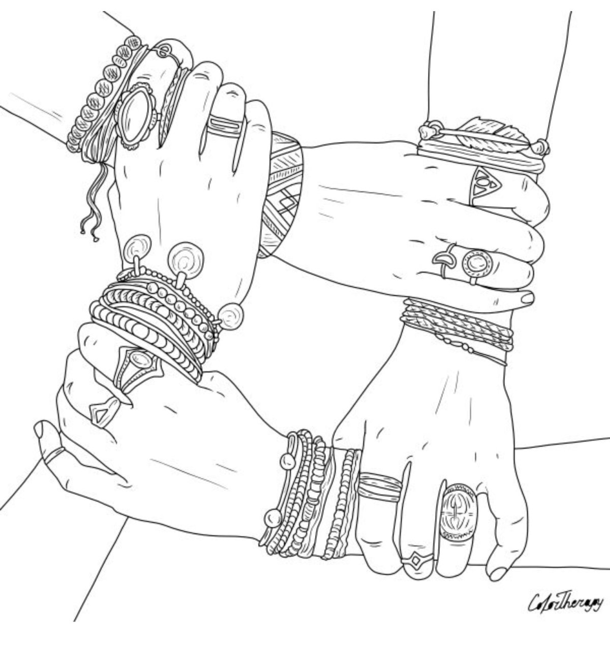 Браслет распечатать