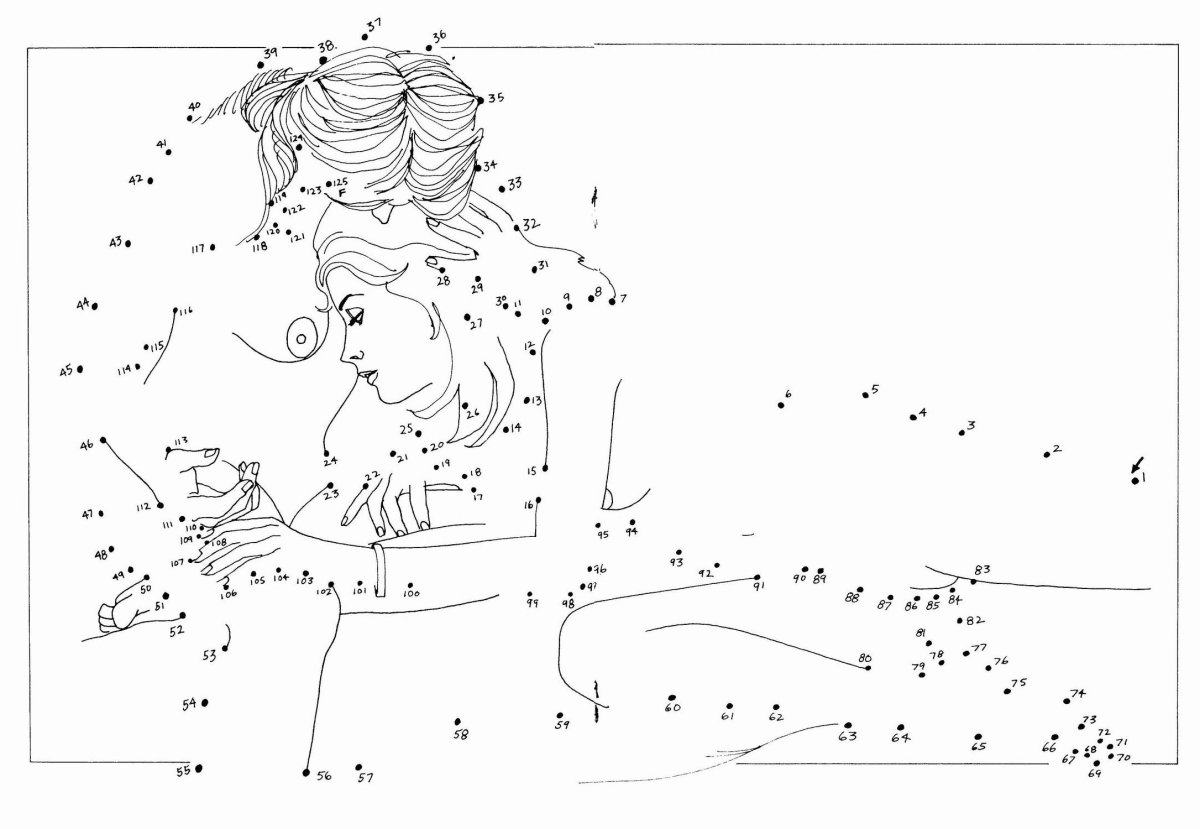 Раскраски по цифрам принцессы