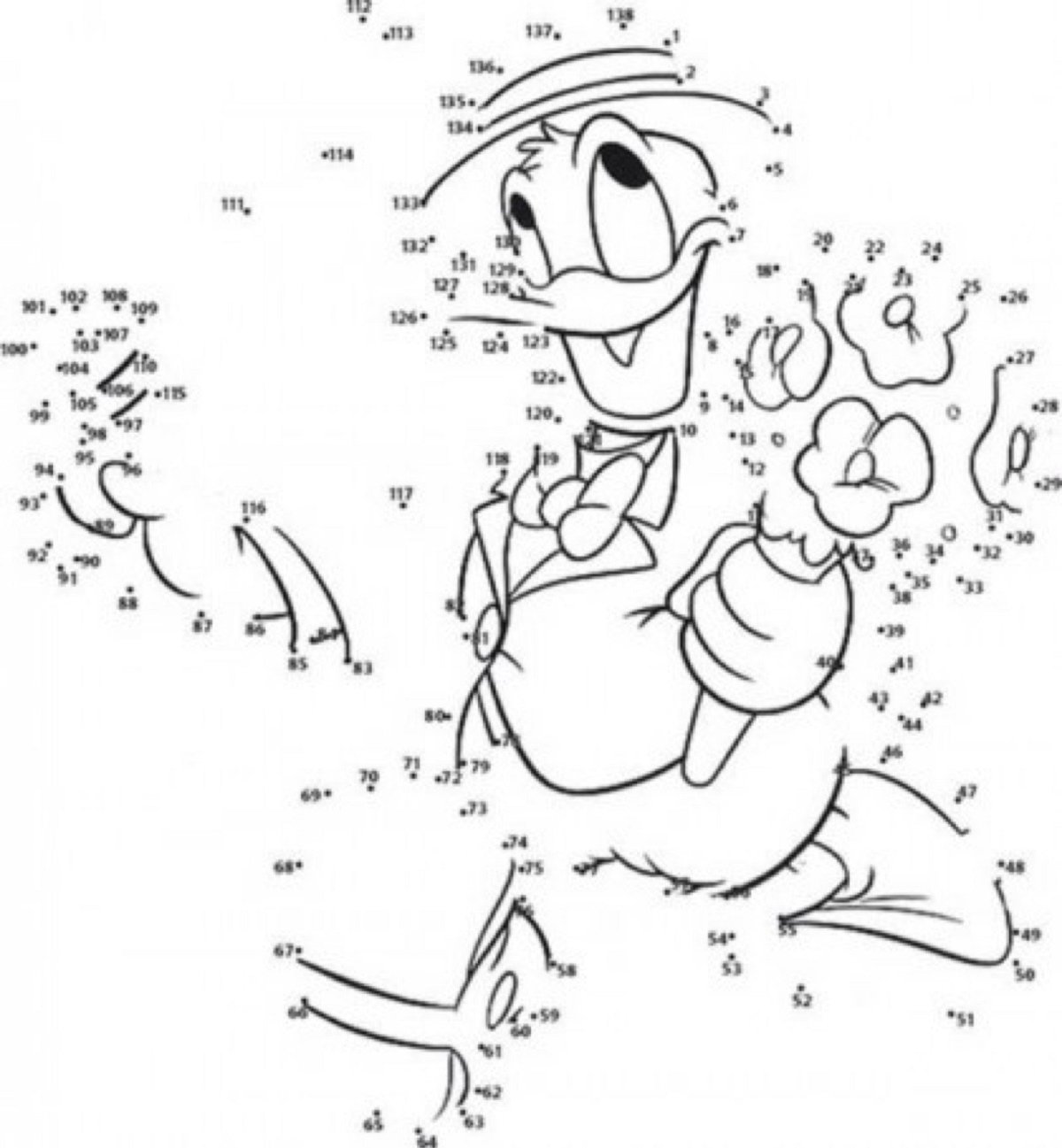 Раскраска по номерам принцессы