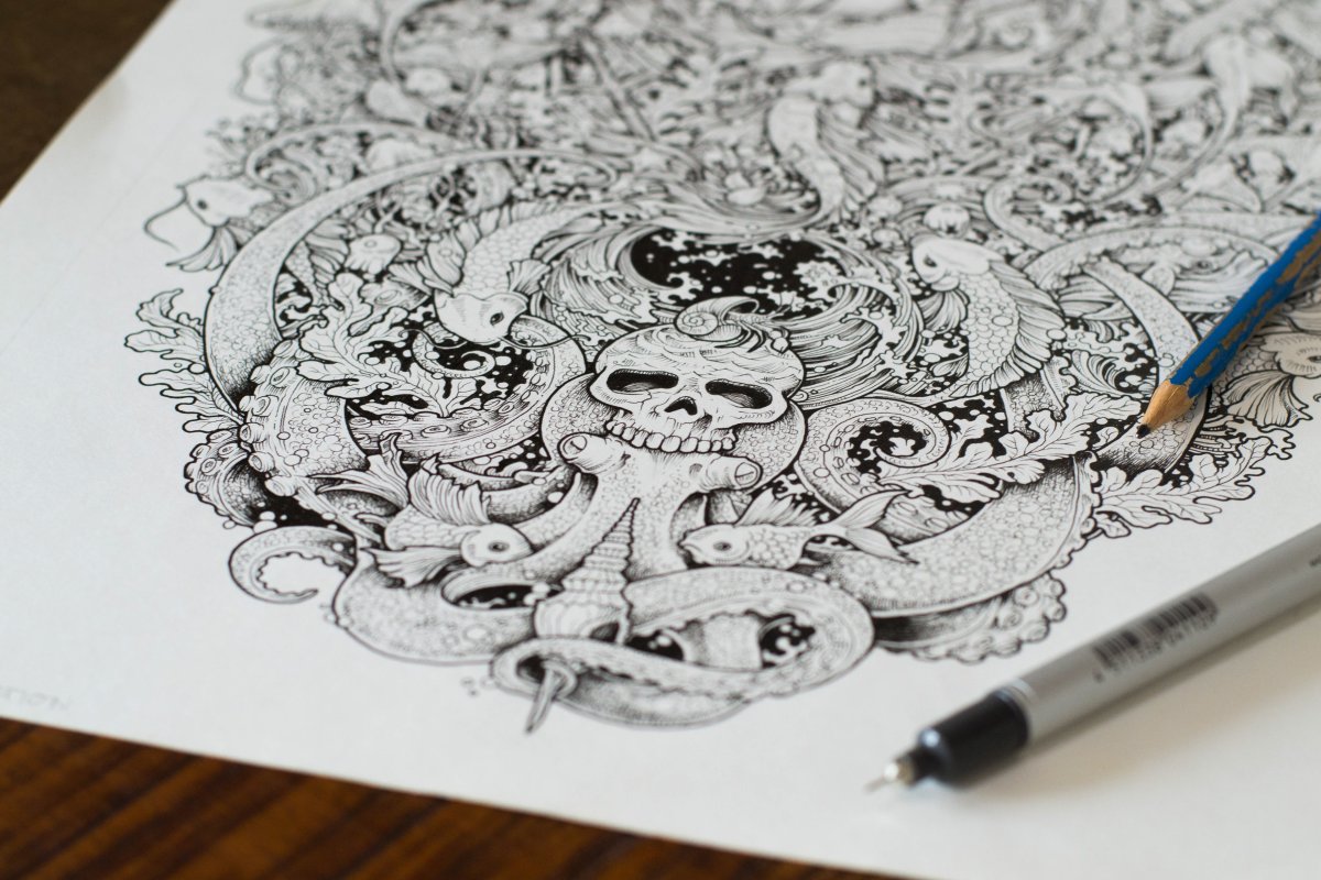 Керби Розанес метаморфозы экстремальные раскраски