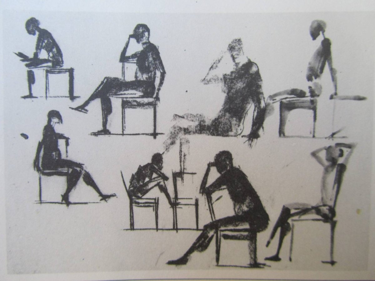 Фигура человека с натуры