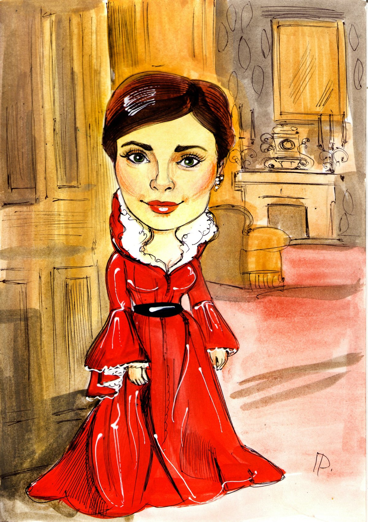 Набор для вышивания золотое Руно алёнушка