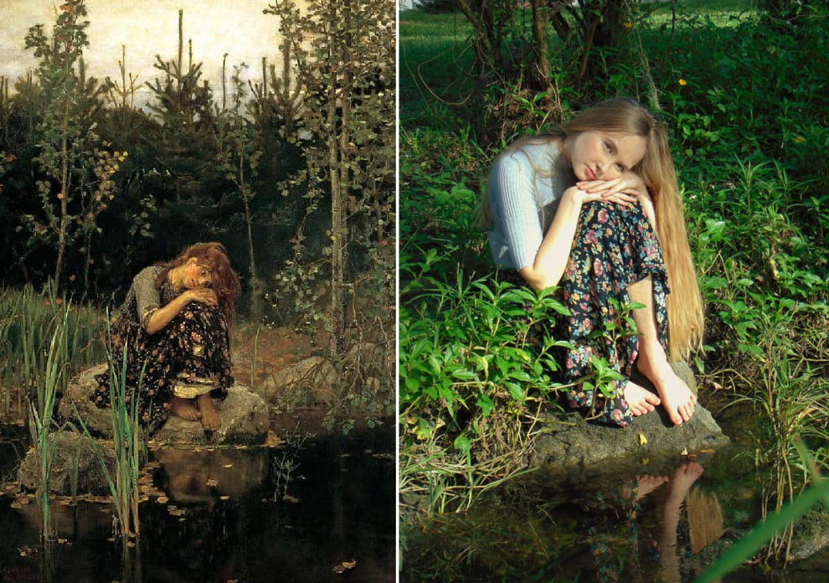 Виктор Михайлович алёнушка