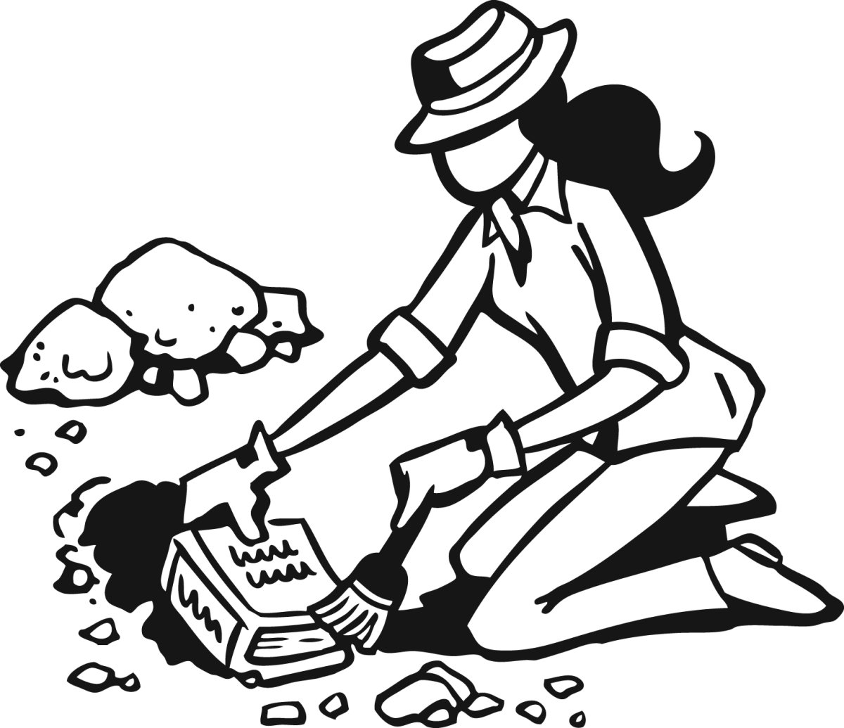 Геолог рисунок