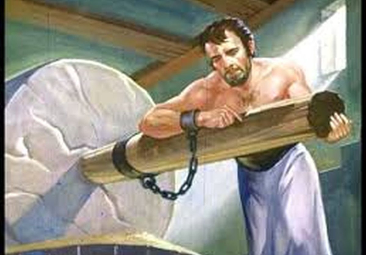 Самсон иллюстрации