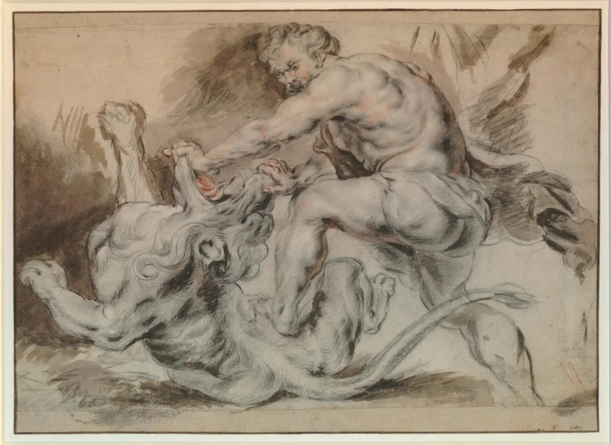 Питер Пауль Рубенс Самсон и Лев