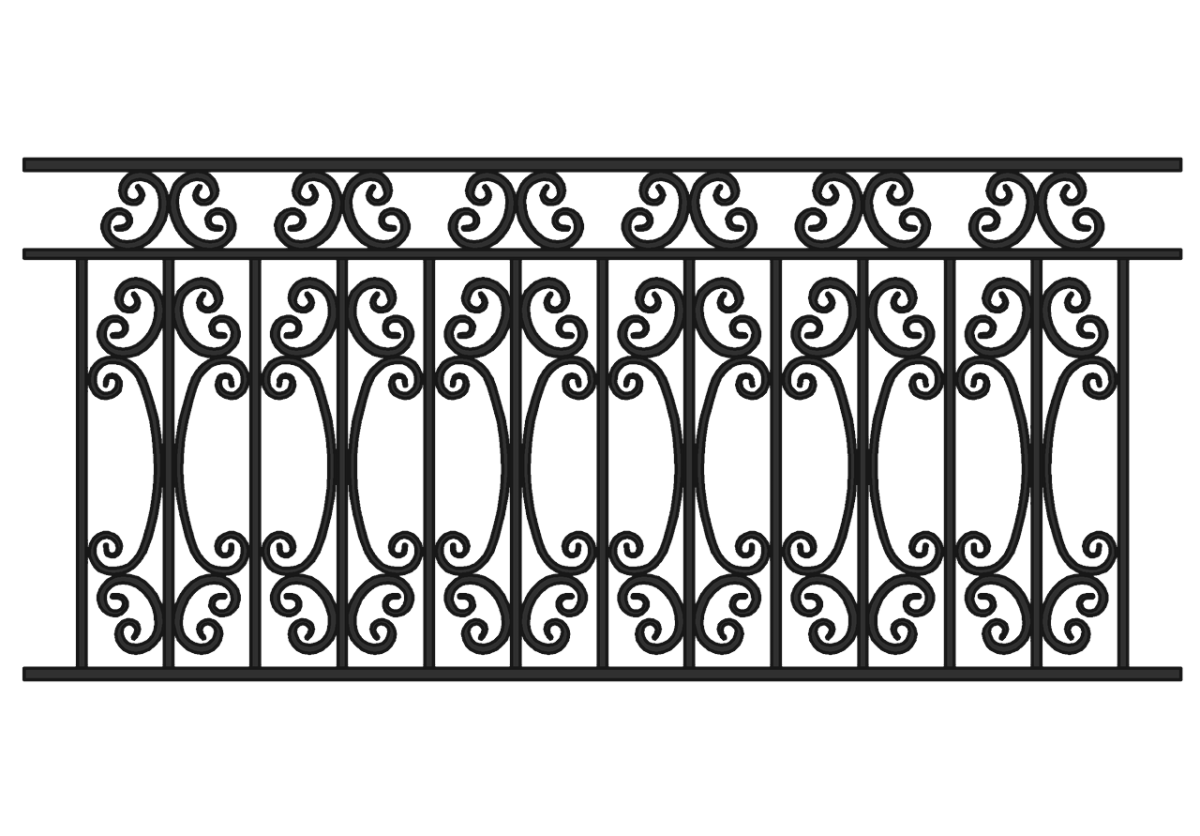 Кованые ограждения