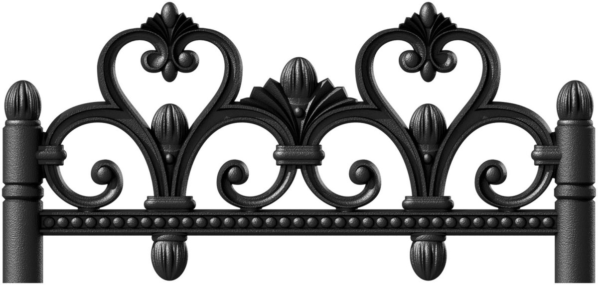 Чугунный забор