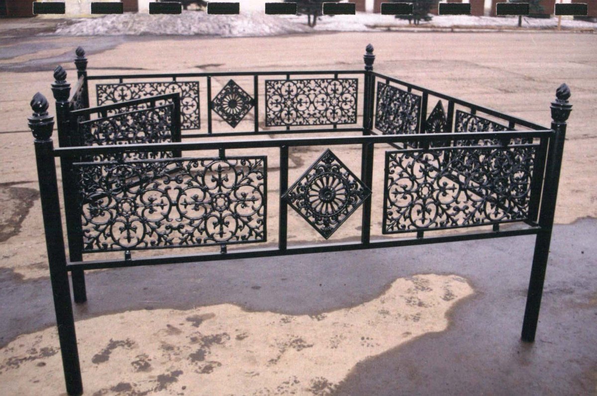 Ограждения из Каслинского литья