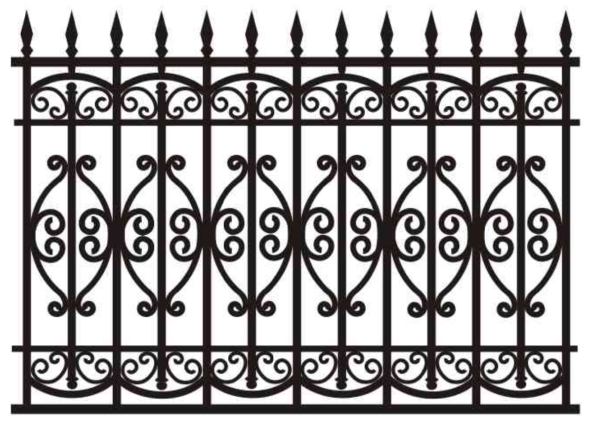 Ажурные кованые заборы