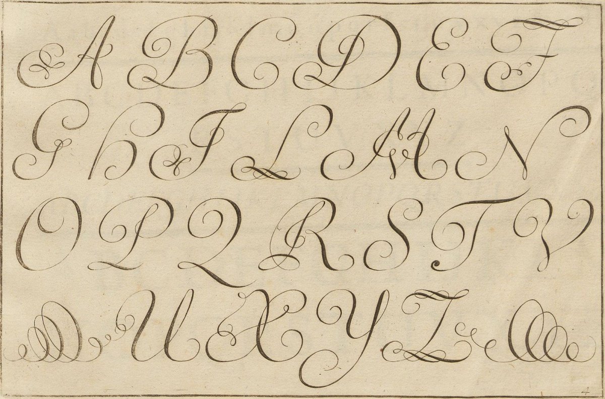 Винтажные буквы