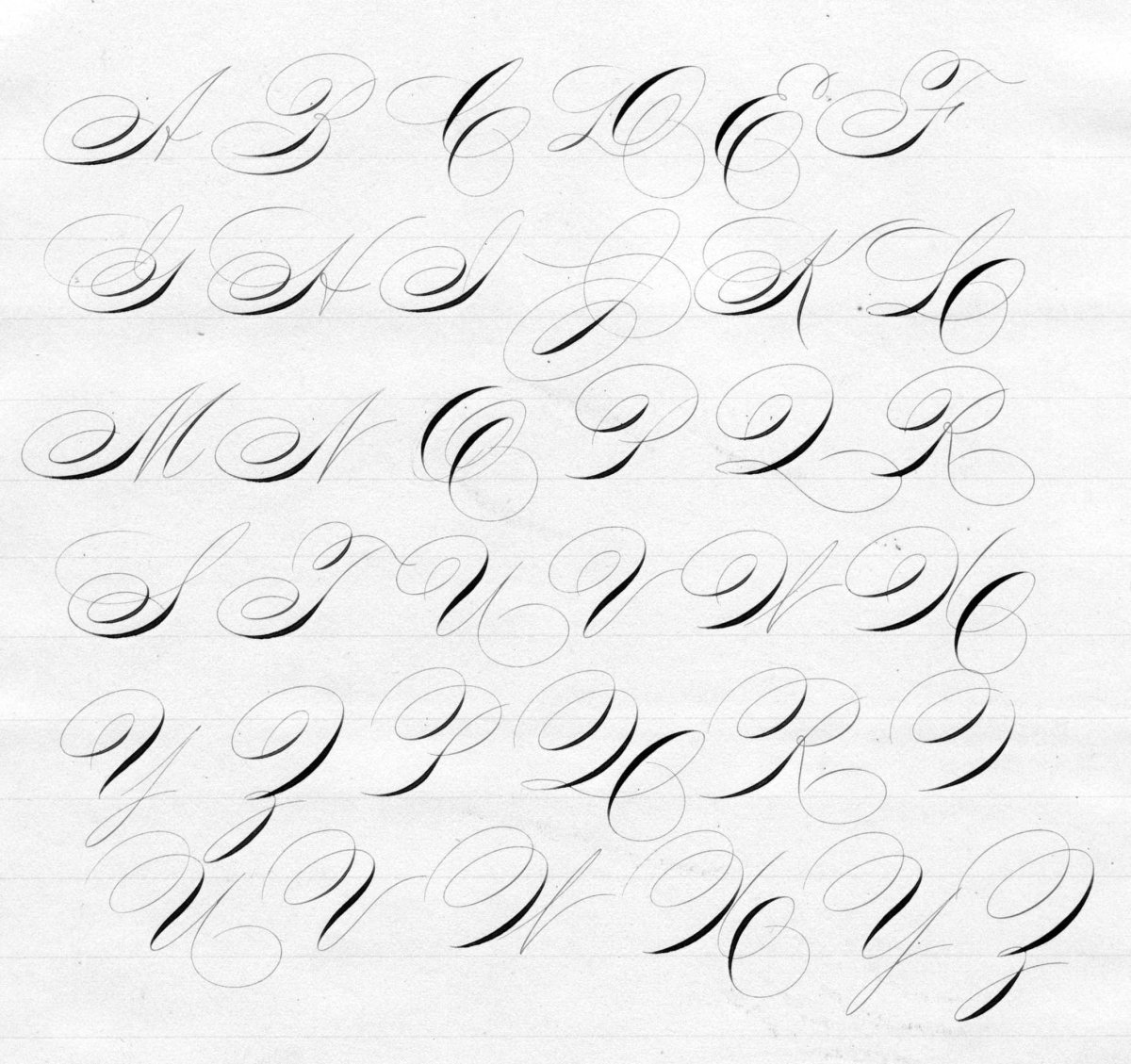 Спенсериан каллиграфия