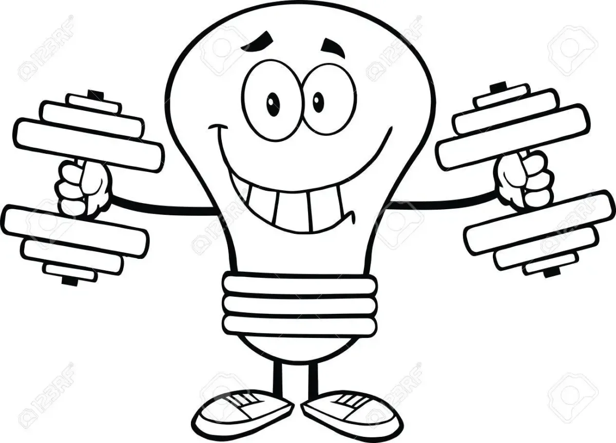 Раскраска Энергетика