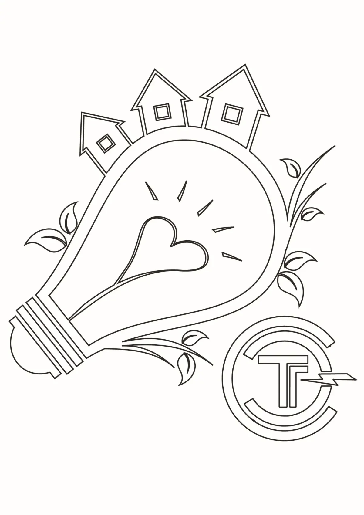 Раскраски по энергосбережению для дошкольников