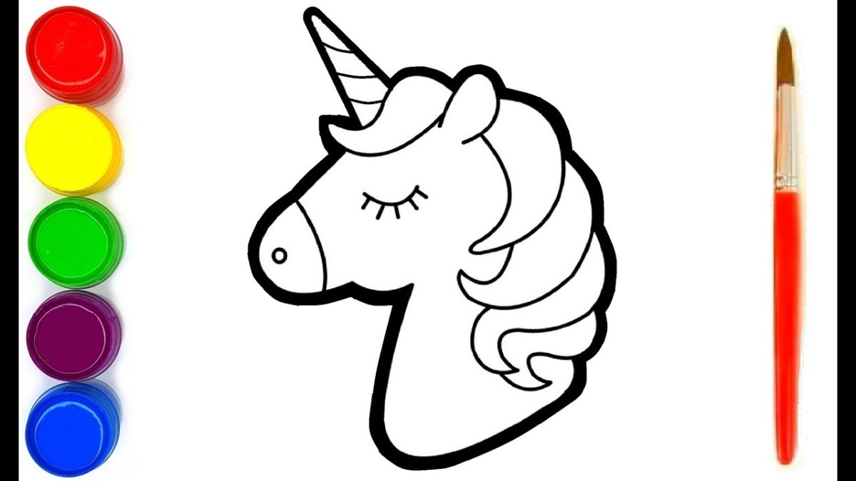 Рисунки для раскрашивания в Paint