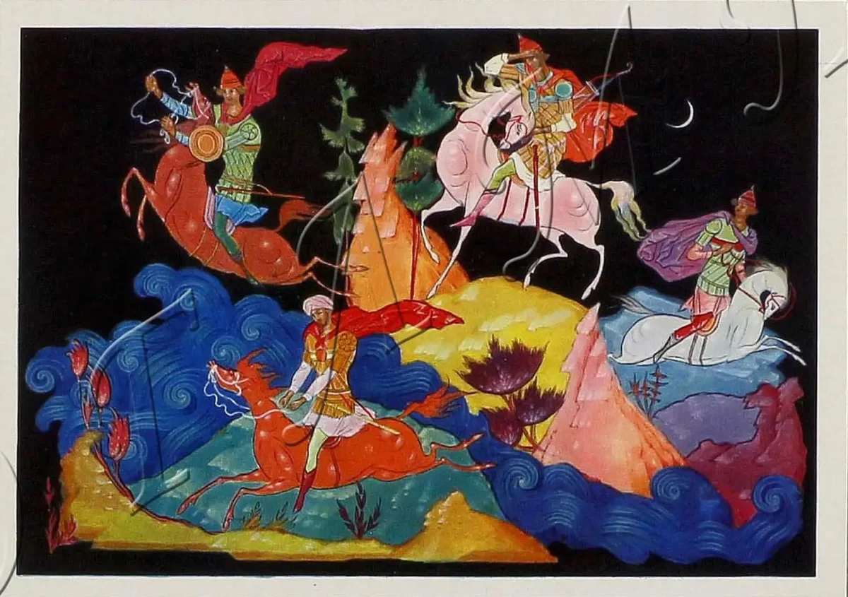 Николай Голиков Руслан и Людмила Палех театр Сац