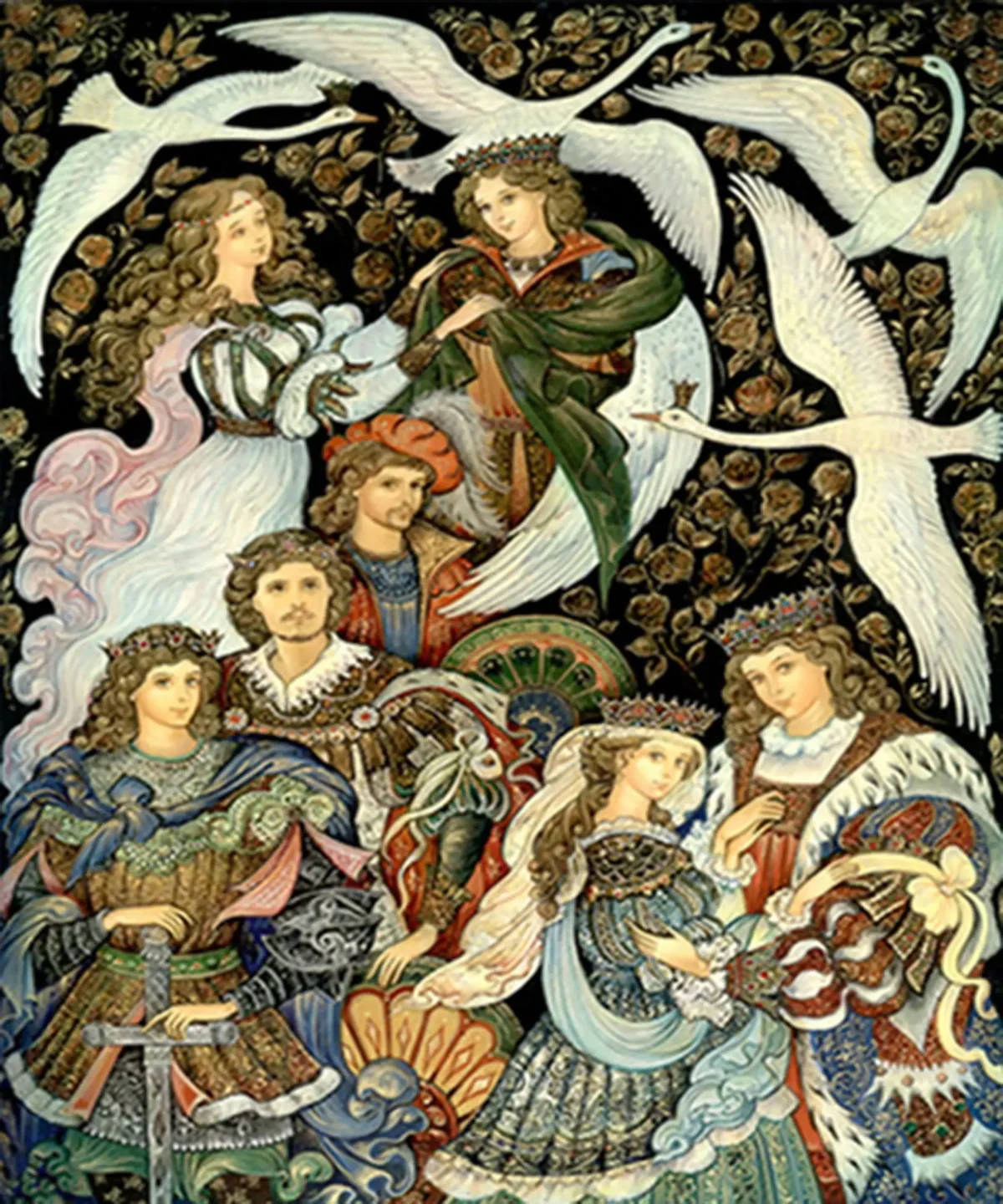 Смирнова Вера Палехская миниатюра