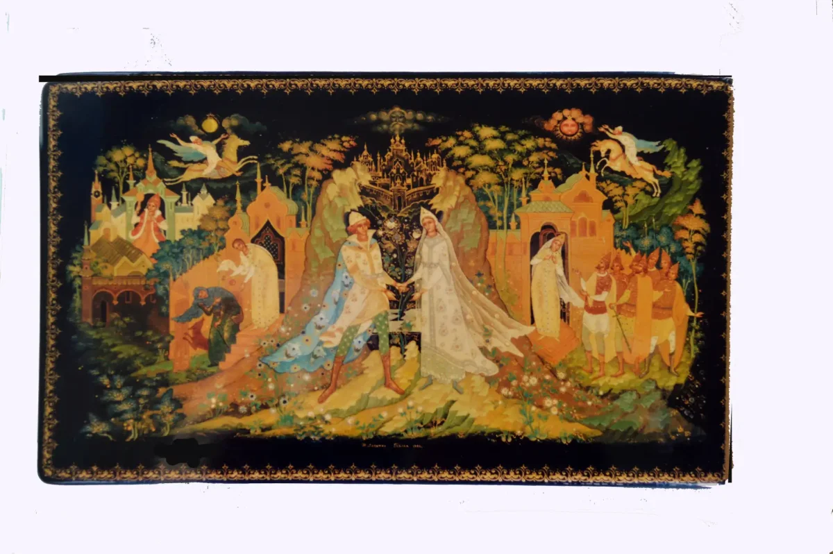 Иллюстрация к прологу Руслан и Людмила