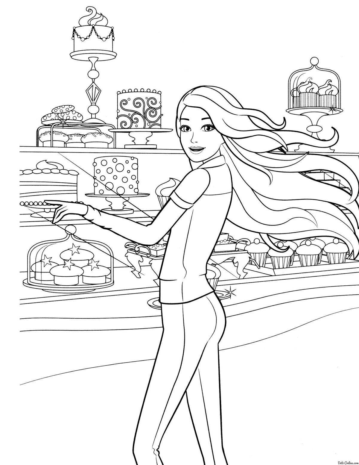 Раскраски Барби 1997-2002 обложка