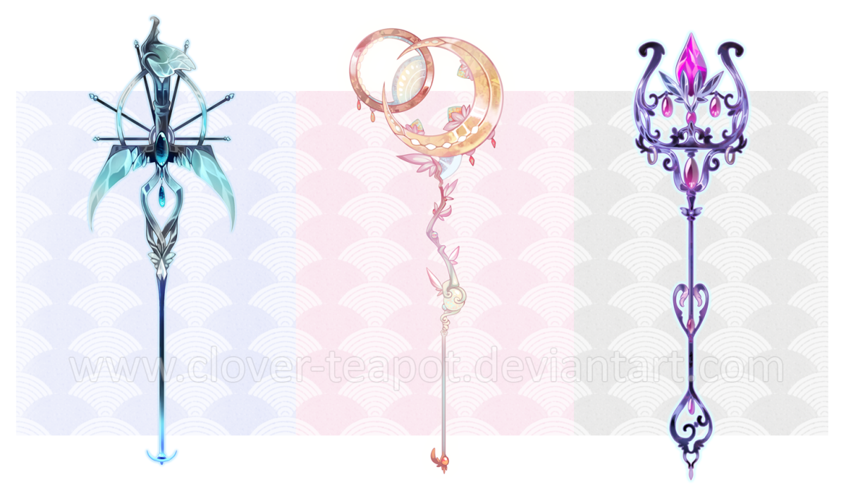 Магический посох референс