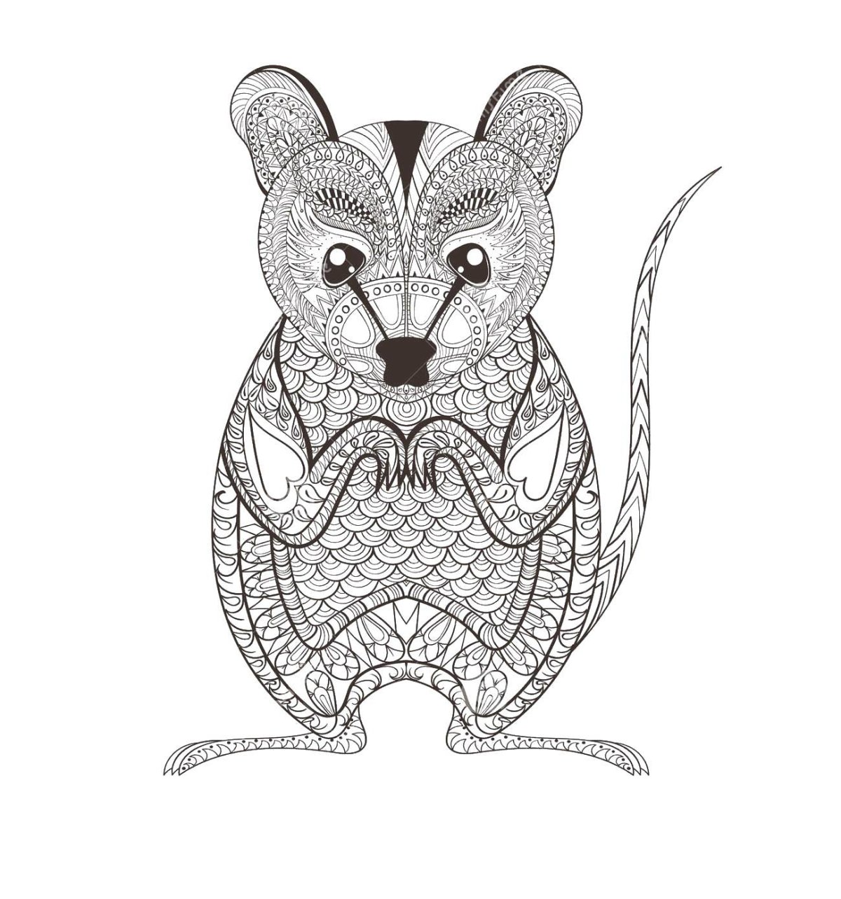 Тушканчик стилизация