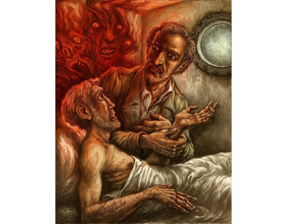 Герберт Уэллс остров доктора Моро иллюстрации