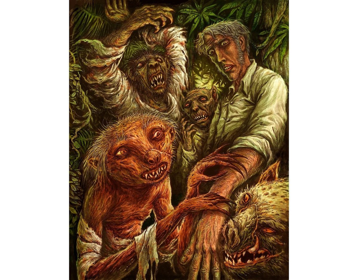 Герберта Уэллса «остров доктора Моро»