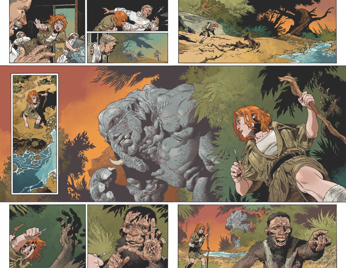 Остров доктора Моро комикс