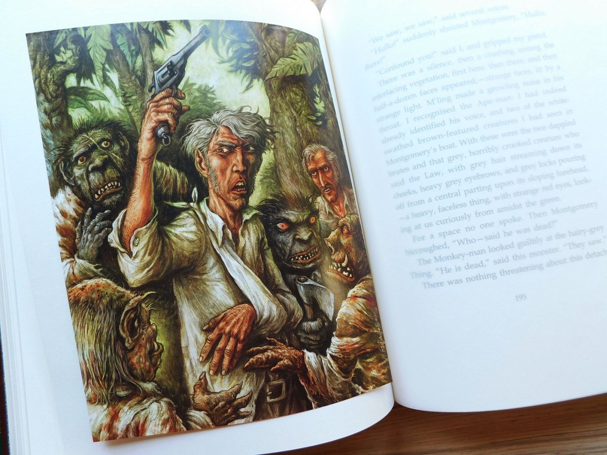 Остров доктора Моро иллюстрации