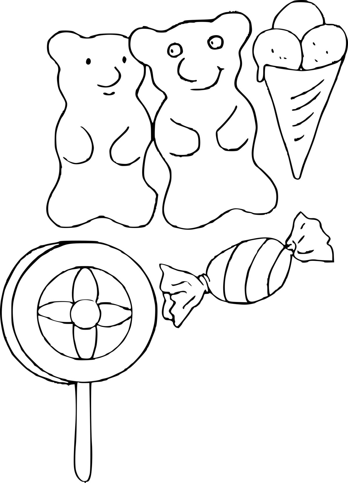 Care Bears раскраска